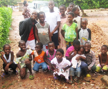 Bring water to children